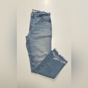 MOUSSY Blue Distressed Women Jeans